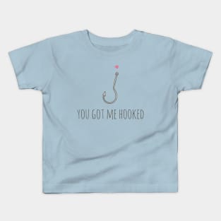 You Got Me Hooked Kids T-Shirt